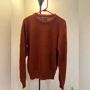 Red Orange Men's Sweater